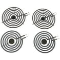 thumbnail image 1 of KITCHEN BASICS 101 4 Pack MP22YA Electric Range Burner Surface Element Replacement for Whirlpool KitchenAid Maytag Includes 2 8-Inch MP21YA & 2 6-Inch MP15YA 540331014,484783, TS5W8221,Y04000033, 1 of 8