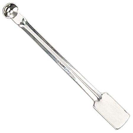 KITCHEN DIVA (2 Pack) 6" Stainless Steel Spoon and Spatula | Dual-Functionality | Ideal for Cooking, Baking, and Crafts