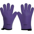 thumbnail image 1 of KITCHEN PERFECTION Silicone Smoker Oven Gloves-Extreme Heat Resistant BBQ Gloves -Handle Hot Food Right on Your Smoker Grill Fryer Pit|Waterproof Oven Mitts Grill Gloves |Superior Value Set+3 Bonuses, 1 of 9