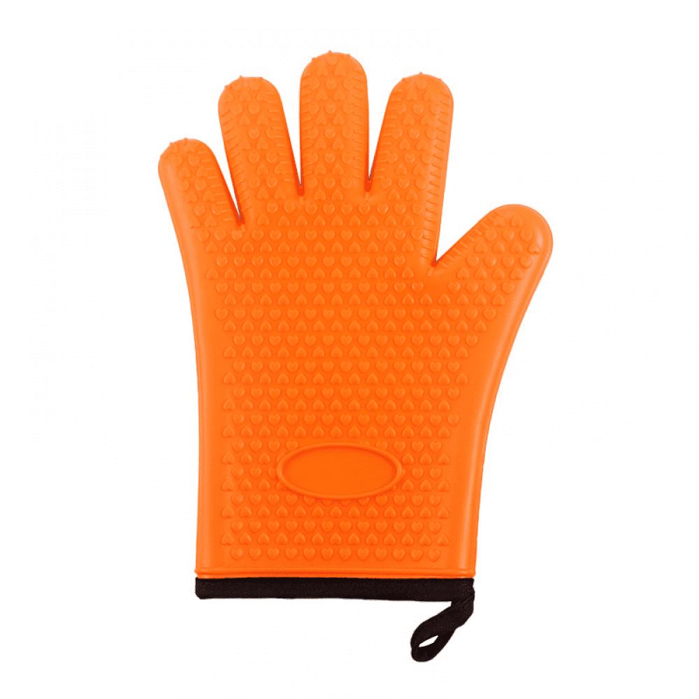 KITCHEN PERFECTION Silicone Smoker Oven Gloves -Extreme Heat Resistant ...