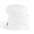 thumbnail image 1 of KITCHENAID Fitted Tilt-Head Solid Stand Mixer Cover with Storage Pocket, Quilted 100% Cotton, White, 14.4"x18"x10", 1 of 10