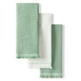 thumbnail image 1 of KITCHENAID Gourmet Series Gridlines Kitchen Towels 3-Pack Set, 100% Cotton Absorbent, Pistachio Green, 18"x28", 1 of 7