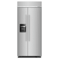 thumbnail image 1 of KBSD706MPS 36" Side By Side Built In Refrigerator With External Ice & Water, 1 of 1