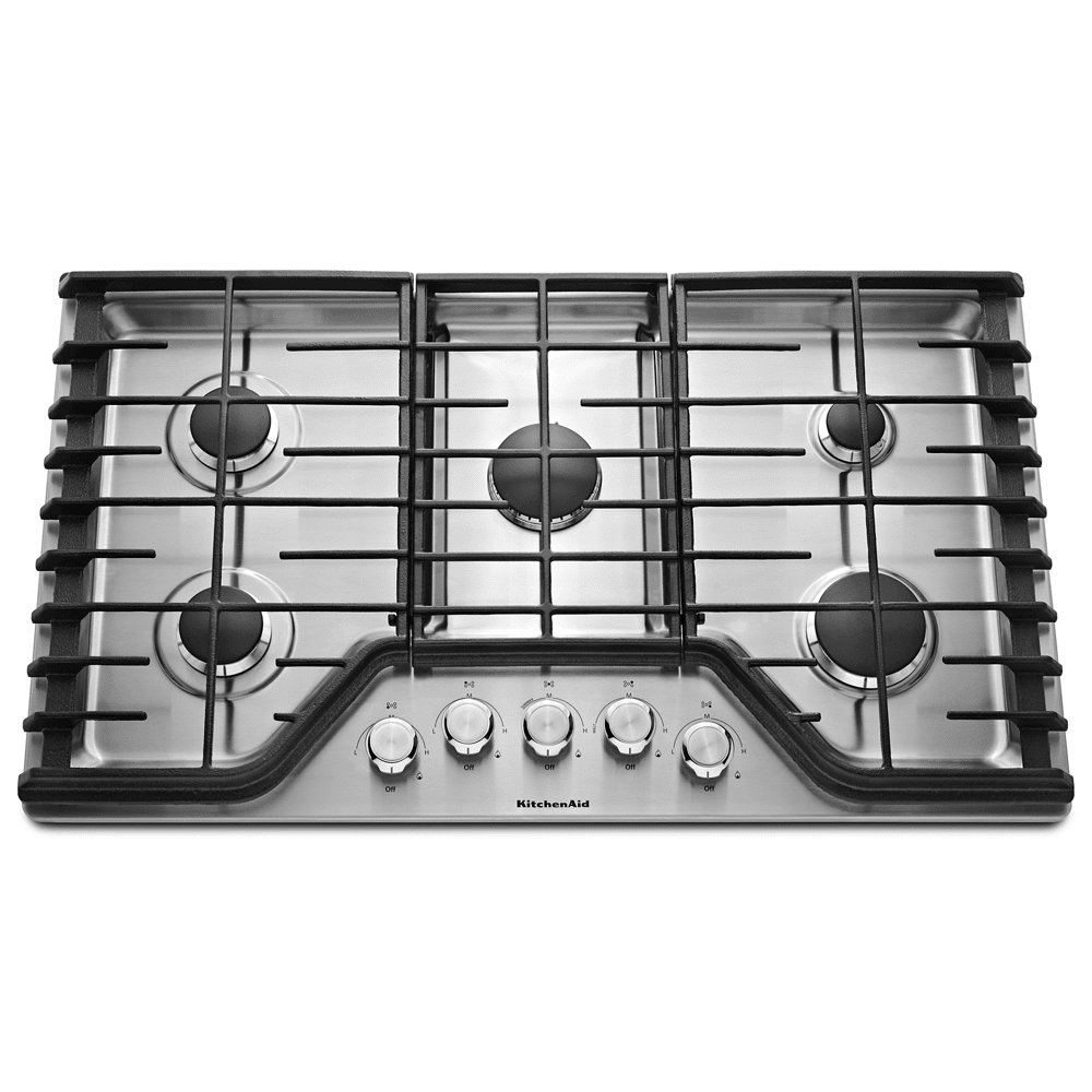 36" 5-Burner Gas Cooktop