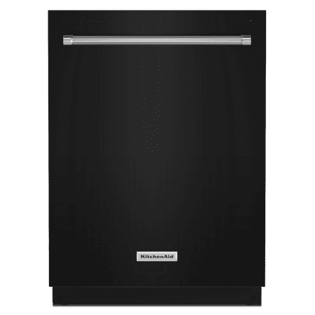 KitchenAid - 24" Top Control Built-In Dishwasher with Stainless Steel Tub, ProWash Cycle, 3rd Rack, 39 dBA - Black