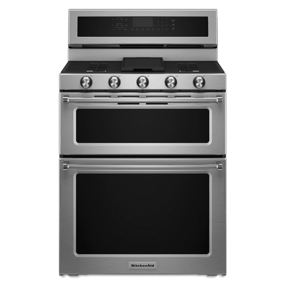 KITCHENAID KFDD500ESS 30" free standing gas range