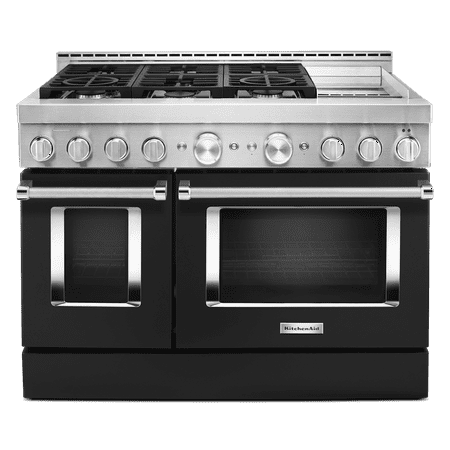 KITCHENAID KFGC558JBK professional gas range