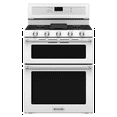 thumbnail image 1 of KITCHENAID KFGD500EWH 30" free standing gas range, 1 of 2