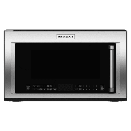 KitchenAid - 1.9 Cu. Ft. Convection Over-the-Range Microwave with Air Fry Mode - Stainless Steel