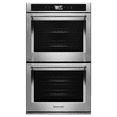 thumbnail image 1 of KITCHENAID KODE900HSS double wall electric oven, 1 of 5