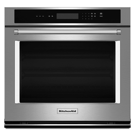 KitchenAid - 30" Built-In Single Electric Wall Oven - Stainless Steel