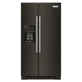 thumbnail image 1 of KITCHENAID KRSC700HBS side by side freestanding refrigerator, 1 of 5