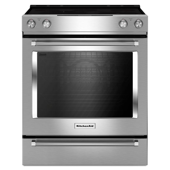 Kitchenaid KSEG700ESS 30-inch 5-element Electric Slide-in Convection Range