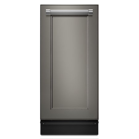 KitchenAid - 1.4 Cu. Ft. Built-In Trash Compactor - Custom Panel Ready