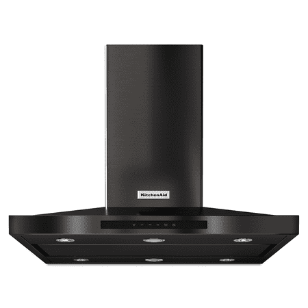 KitchenAid - 36" Convertible Range Hood - Black Stainless Steel