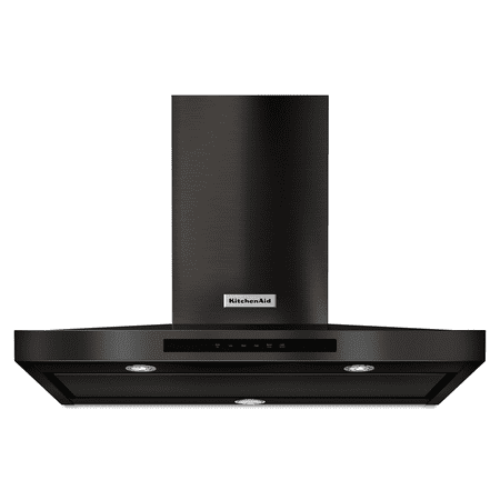 KitchenAid - 36" Externally Vented Range Hood - Black Stainless Steel