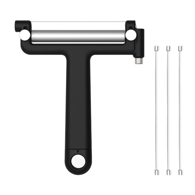 KITCHENDAO Replaceable Wire Cheese Slicer Cutter, 50 Stronger Wires