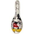thumbnail image 1 of Disney Ceramic Mickey Mouse Flat White Spoon Rest, 1 of 3
