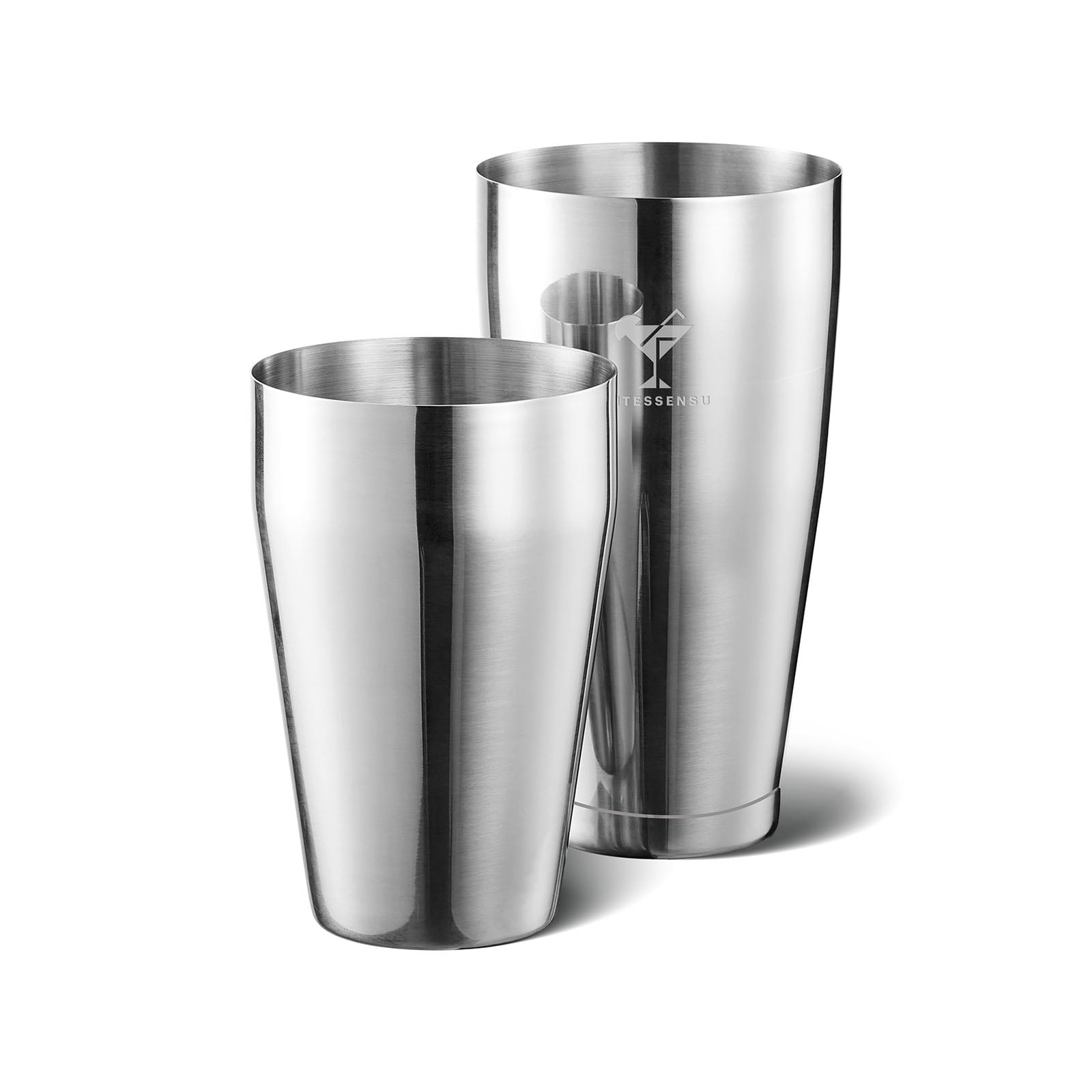 KITESSENSU Boston Shaker Set for Drink Mixing, 2Piece Cocktail Shaker