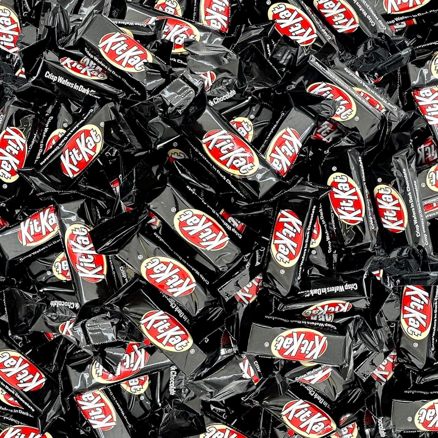 KITKAT Miniatures Crisp Wafers Dark Chocolate Candy Bars (2 Pound Bag ...