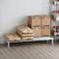 thumbnail image 1 of KITMA Dunnage Rack - Aluminum Floor Rack for Kitchen Restaurant 60" L x 14" W x 8" H 1,200 lb. (Pack of 6), 1 of 1