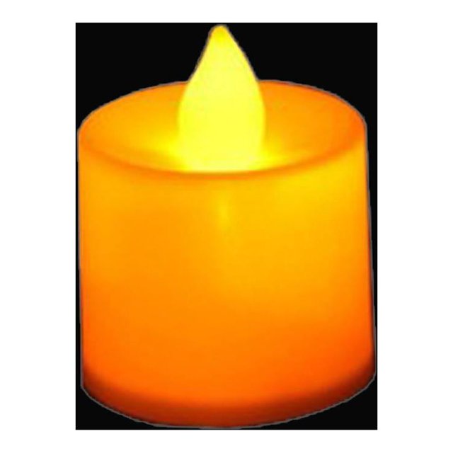 KITPIPI Rechargeable Tea Light Moving Flicker Flameless Led with Timer