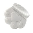 KITPIPIVOPPV Cartoon Paw Shape Pet Fleas Comb Grooming Combs for Dogs