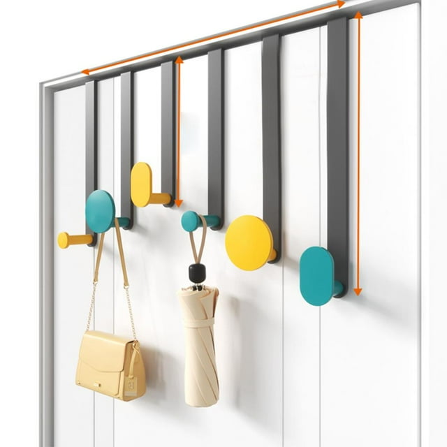 KITPIPIVOPPV Door hook door hanger free punch door clothes hook door