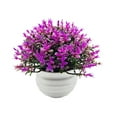 KITPIPIVOPPV Fake Artificial Potted Flowers In Pot False Plants Decor