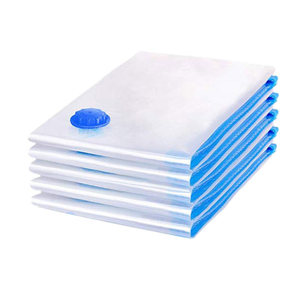 KITPIPIVOPPV Vacuum Compression Bag With Hand Pump Space Saver Clear