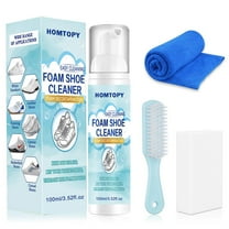 KITPIPIVOPPV White-Shoes Cleaning Whitening Foam Cleaner Refreshed Polish Tool for Sneakers