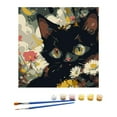KITPIPIVOPPV a DIY Digital Oil Painting Kit Animal Art +2 Brushes