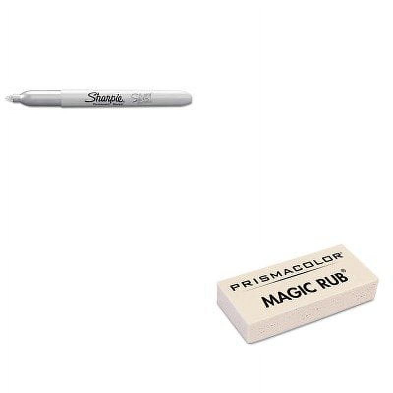 KITSAN39109PPSAN73201 - Value Kit - Prismacolor MAGIC RUB Art Eraser  (SAN73201) and Sharpie Metallic Permanent Marker (SAN39109PP)