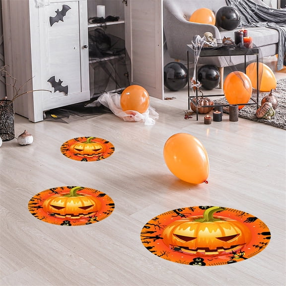 KITTEHIGM Halloween Floor Stickers Horror Eyes Party Decoration Vinyl Decals for Flooring Walls and Indoor Spooky Scene Layout