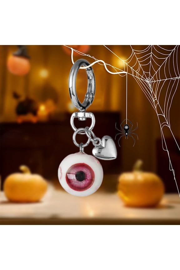 Halloween Gothic Keychain Halloween Home Decor Accessory with Skull Design for Bag Backpack and Gift Giving