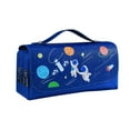 thumbnail image 1 of KITTEHIGM Space Astronaut Stationery Case Pencil Box, Three-Layer Large Capacity for Primary and Secondary Students, Cool Design, 1 of 3