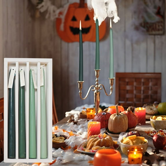 KITTEHIGM Taper Candles Long Pole, Tall Candle Sticks, Luxurious Aromatherapy Candle, Retro Colored Candles for Christmas, Wedding, Party and Home Décor Candlesticks Daily Deal