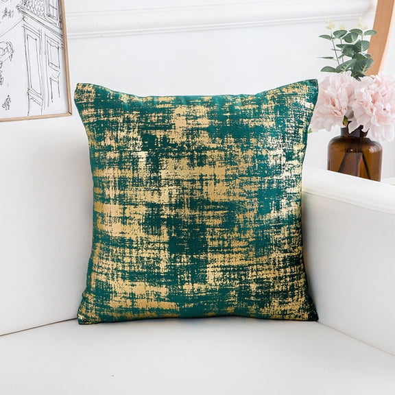 KITTEHIGM Velvet Throw Pillow Set of 2 Soft Hot Velvet Pillows for Living Room Bedroom Sofa Cushion Modern Home Decor 18x18 in