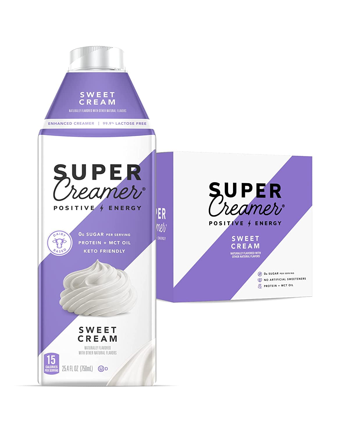 KITU Keto Coffee Creamer 0g Added Sugar, 2g Protein, 40 Calories