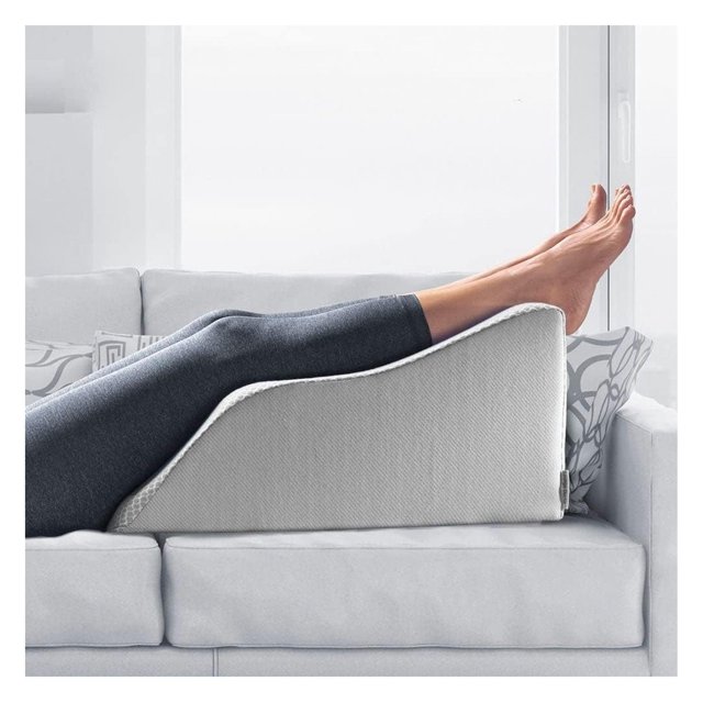 KITYDALK Elevating Leg Rest Pillow with Memory Foam, Uniquely Designed Incline Wedge for Vein
