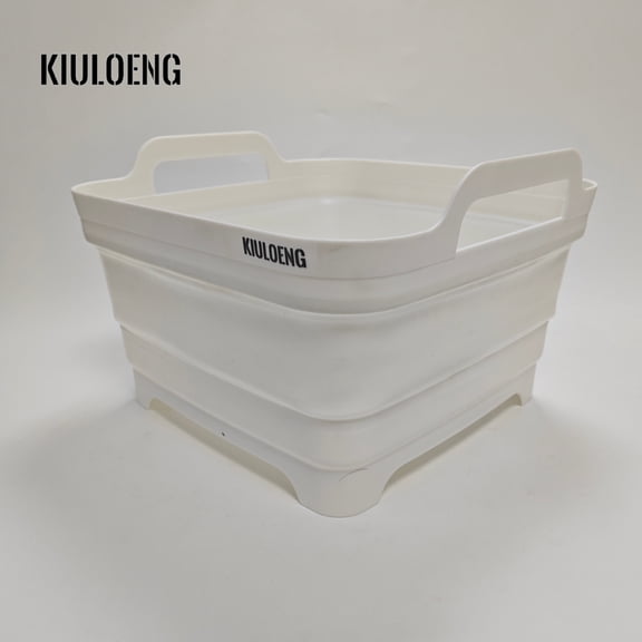 KIULOENG Basin in the nature of receptacles Collapsible Basin, Portable Water Container with Handles