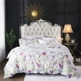 thumbnail image 1 of KIUNNO Polyester Microfiber White with Zipper Closure and Corner Ties Comforter, Single, 1 of 5