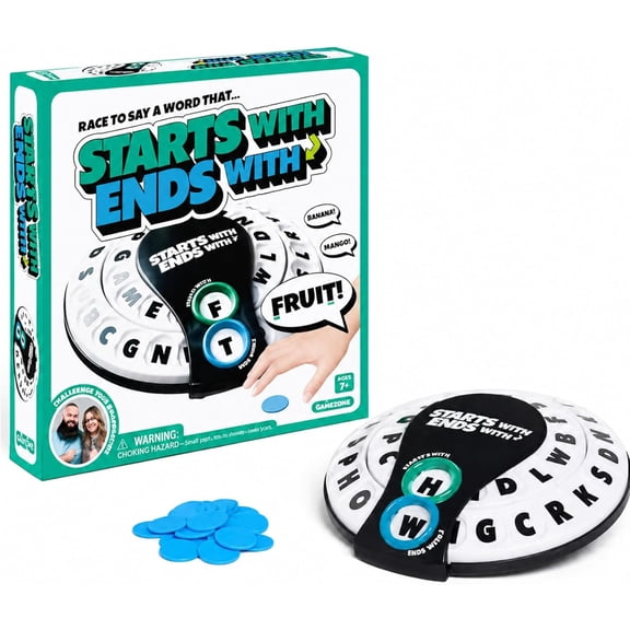 KIVORA Word Game With LCD Timer and 2 Game Modes, Fast Paced 24 Letter Vocabulary Game for Kids and Adults, 2 to 8 Players