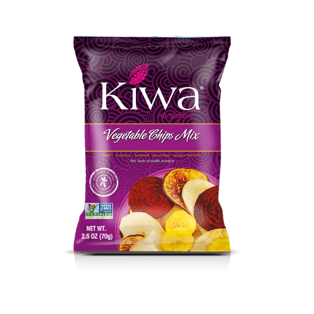 KIWA VEGETABLE CHIPS MIX PACK 2.5OZ X 6U