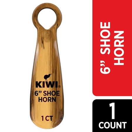 KIWI Boot Jacks & Shoe Horn w/ 6'', Natural Tan