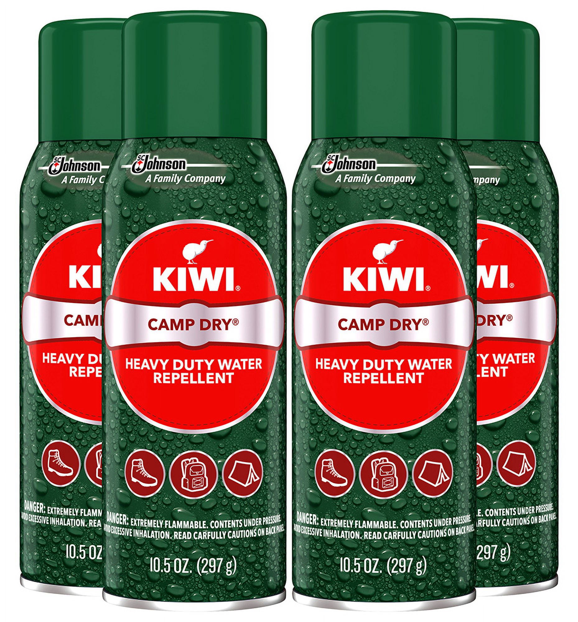 KIWI Camp Dry Heavy Duty Water Repellant 10.5 oz (Pack of 4)