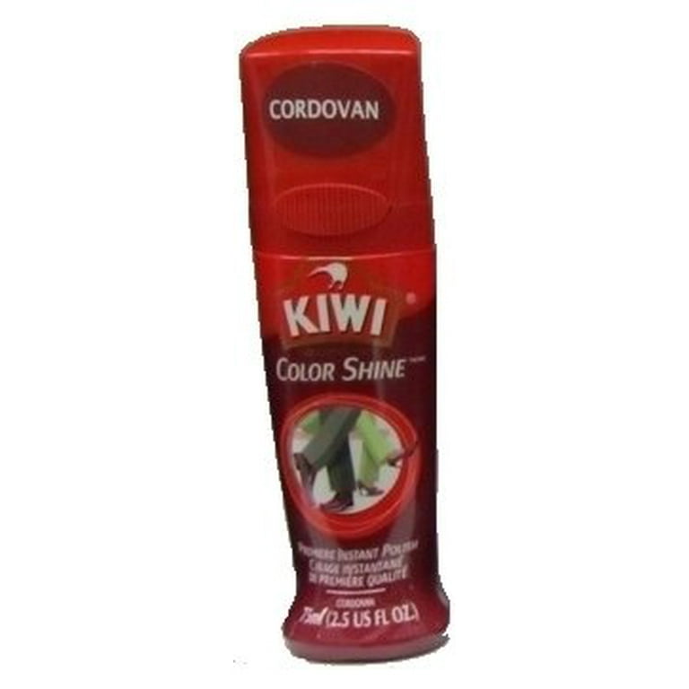 KIWI Premiere Instant Shine Shoe Polish, Cordovan Color, Long