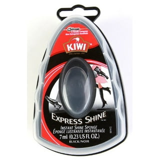KIWI Leather Dye, Black, 2.5 oz (1 Bottle with Sponge Applicator