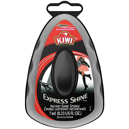 KIWI Express Shine Instant Shine Sponge Black 1 ct (Pack of 9)