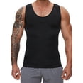 thumbnail image 1 of KIWI RATA Compression Shirt for Men Slimming Undershirt for Mens Shapewear Body Shaper Sleeveless Tummy Control Tank Top, 1 of 6